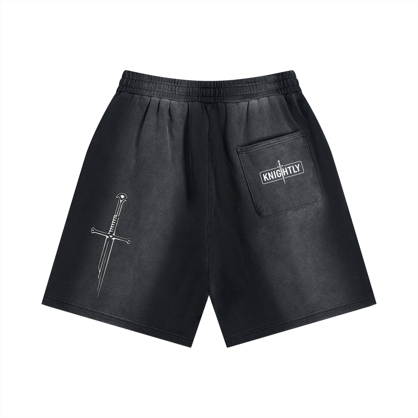 Sun Fade Distressed Shorts