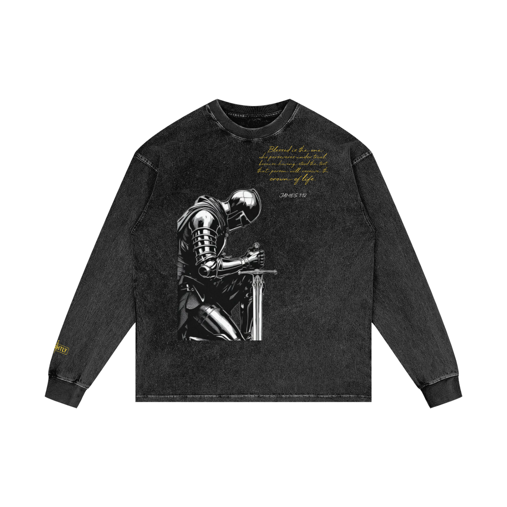 Quoted Long Sleeve shirt